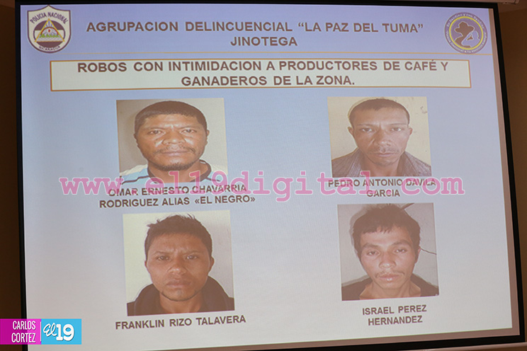 Policía Nacional desarticuló cinco agrupaciones delincuenciales en última semana