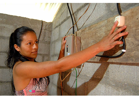 Comunidades de Las Sabanas ya están electrificadas