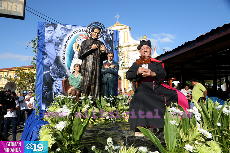 Comunidad Salesiana de Masaya conmemora 128 años del fallecimiento de San Juan Bosco