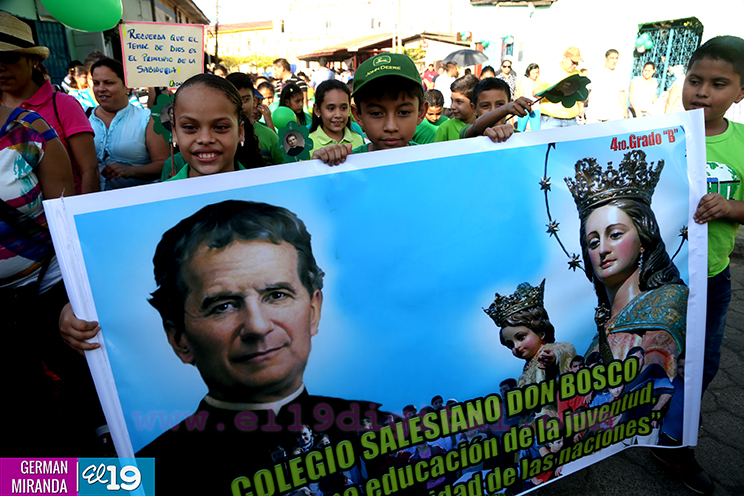 Comunidad Salesiana de Masaya conmemora 128 años del fallecimiento de San Juan Bosco