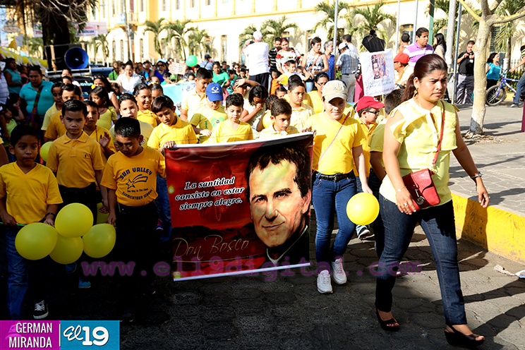 Comunidad Salesiana de Masaya conmemora 128 años del fallecimiento de San Juan Bosco