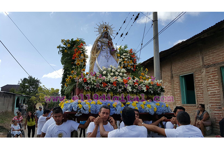 Diriomo celebra a su patrona la Virgen de Candelaria
