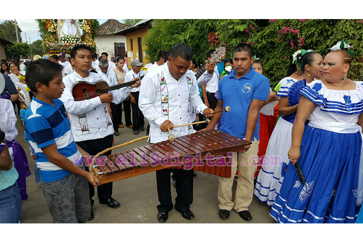 Diriomo celebra a su patrona la Virgen de Candelaria