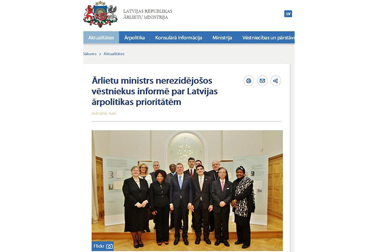 Gobierno de Nicaragua promueve en Letonia legado de Rubén Darío, cultura e inversiones