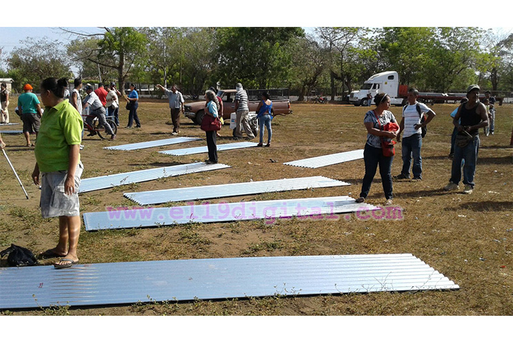 Gobierno Sandinista realiza masiva entrega de plan techo en León