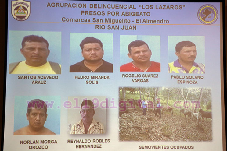 Policía Nacional desarticula a 6 grupos delincuenciales que operaban en el campo