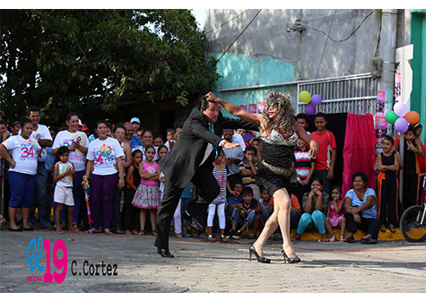Pobladores del barrio Cuba con muchas razones para celebrar el 34/19