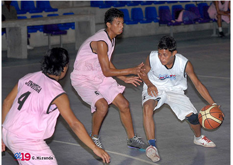 Juventud conmemora el 34/19 con juegos deportivos