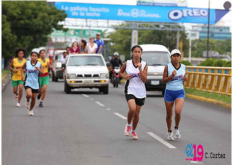 León gana maratón femenino del Movimiento Deportivo Alexis Argüello