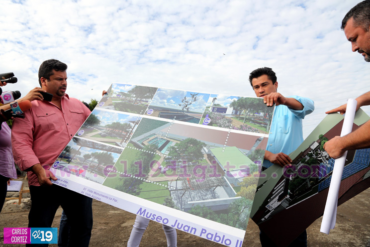Avanza construcción del Museo San Juan Pablo II en Managua