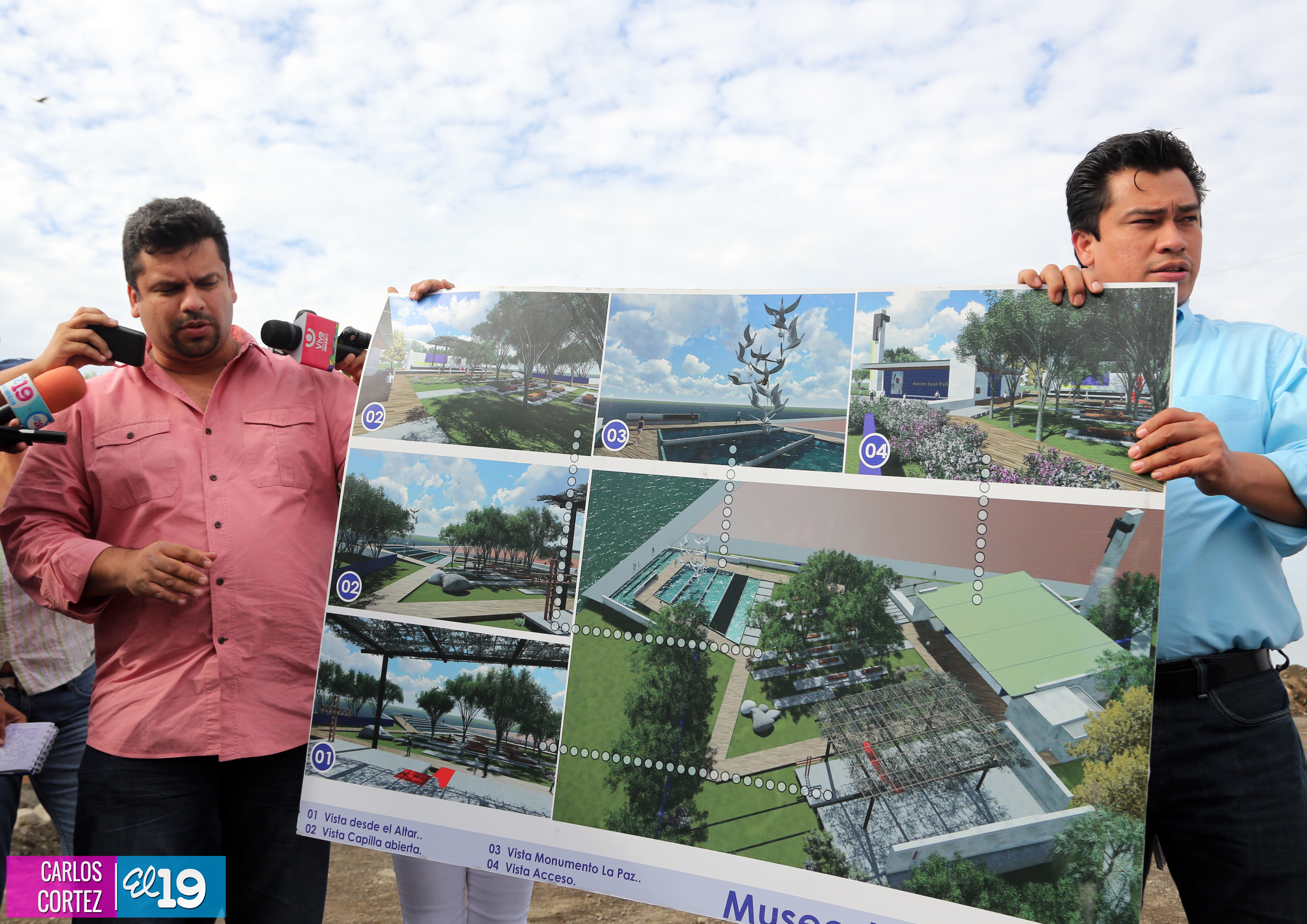 Avanza construcción del Museo San Juan Pablo II en Managua