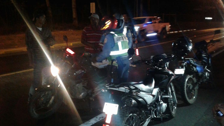 Policia de León desarrolla plan contra conductores en estado de ebriedad