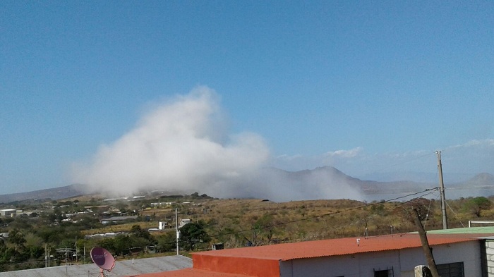 Reportan fuerte explosión cerca del sector de la Cuesta El Plomo