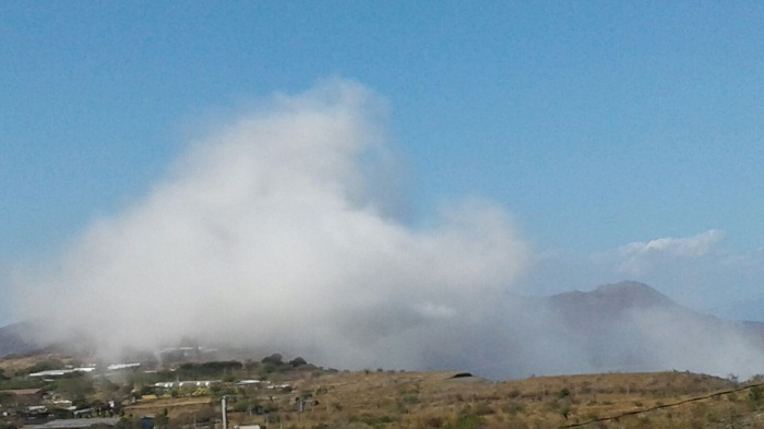 Reportan fuerte explosión cerca del sector de la Cuesta El Plomo