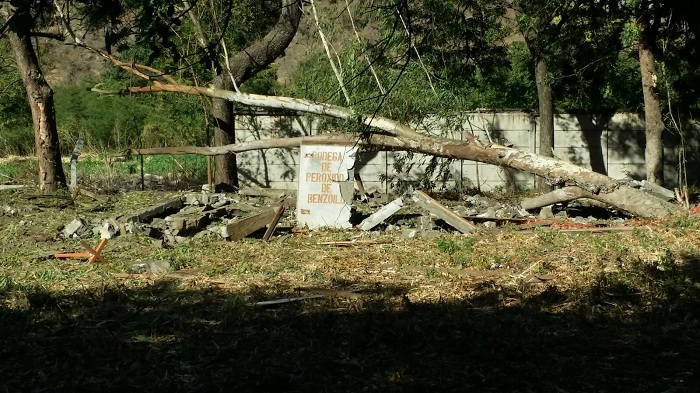 Reportan fuerte explosión cerca del sector de la Cuesta El Plomo