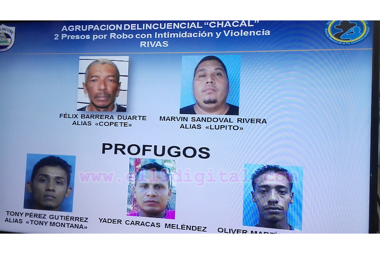 Policía Nacional desarticula a siete grupos delincuenciales