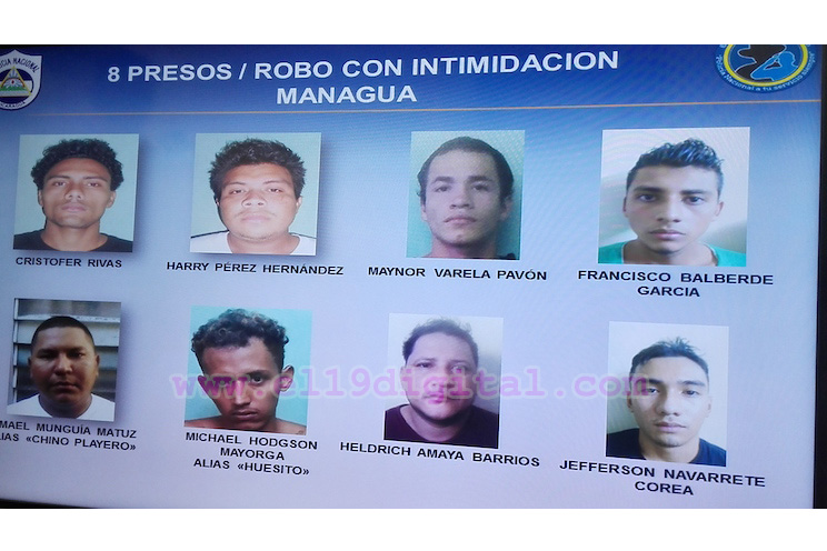 Policía Nacional desarticula a siete grupos delincuenciales