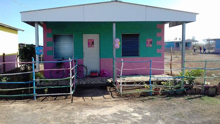 INVUR entrega nuevas viviendas en comunidad la Esperanza de la La Paz Centro