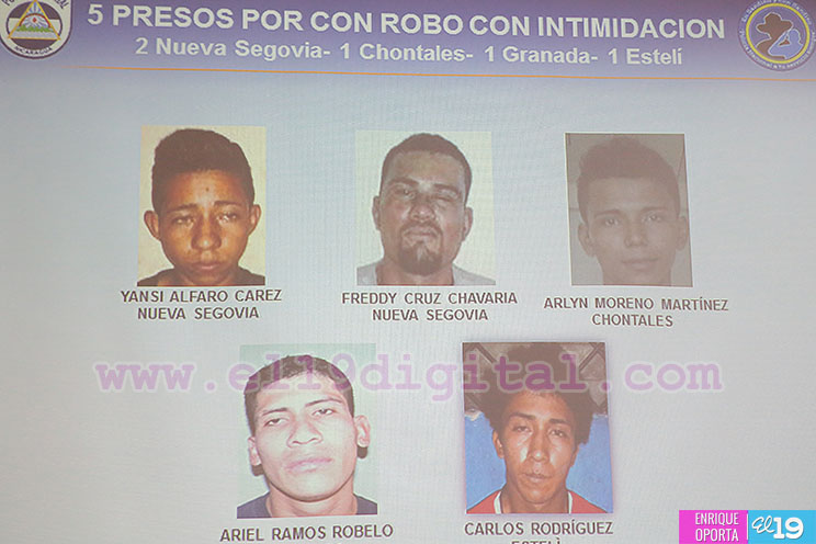 Policía detiene a 36 personas en operativos contra la delincuencia  