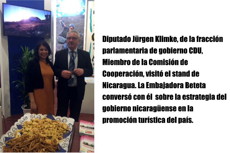 Nicaragua presente en Bolsa Internacional de Turismo (ITB) 2016