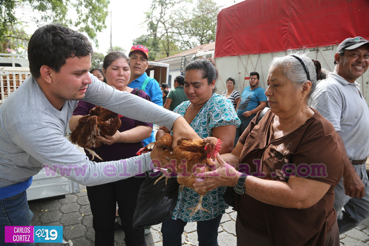Mujeres y hombres de Ticuantepe se convierten en protagonistas del Bono Productivo