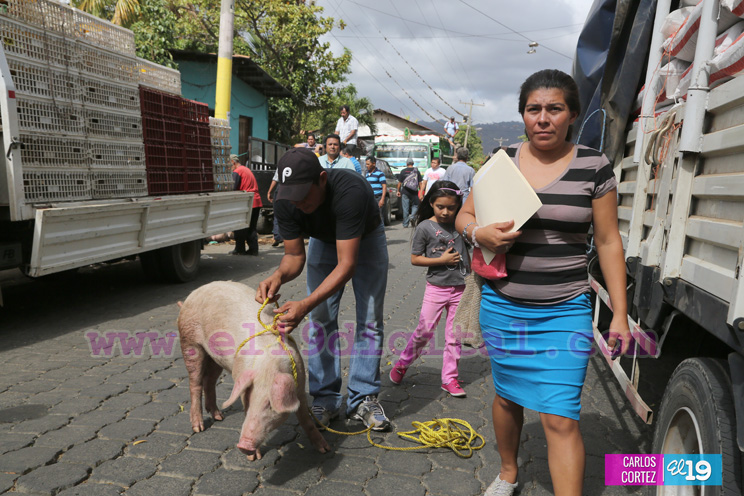Mujeres y hombres de Ticuantepe se convierten en protagonistas del Bono Productivo