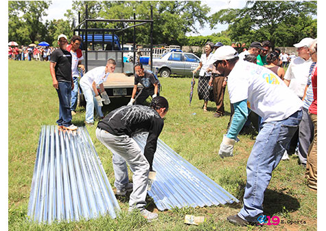 Plan Techo para familias del Distrito V de Managua
