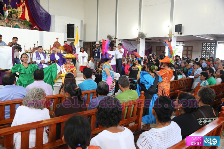 Cardenal Leopoldo Brenes bendice en Masaya las fiestas en honor a San Lázaro  