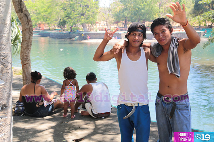 Familias disfrutan fin de semana en centros turísticos El Trapiche y Trapichito