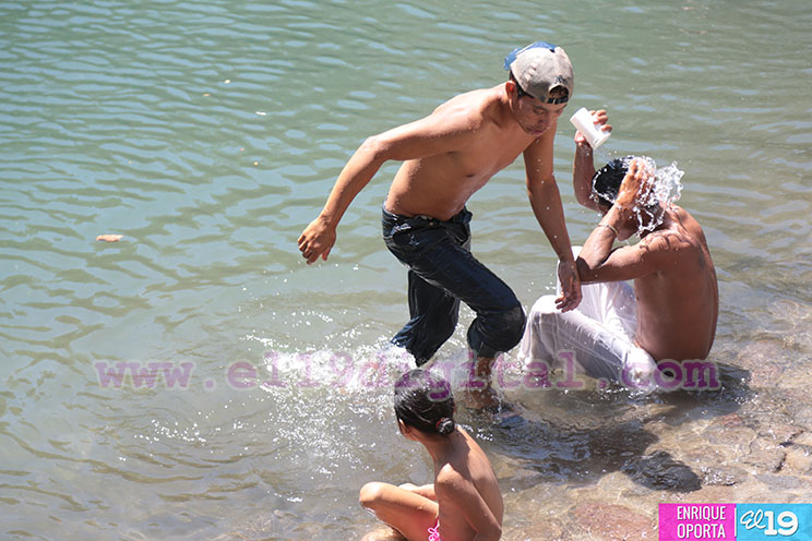 Familias disfrutan fin de semana en centros turísticos El Trapiche y Trapichito