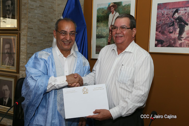 Nicaragua recibe a Delegación de la República Árabe Saharaui