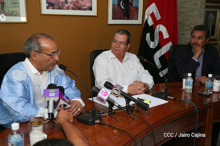 Nicaragua recibe a Delegación de la República Árabe Saharaui