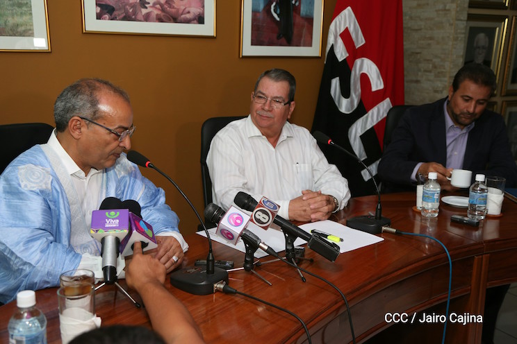 Nicaragua recibe a Delegación de la República Árabe Saharaui