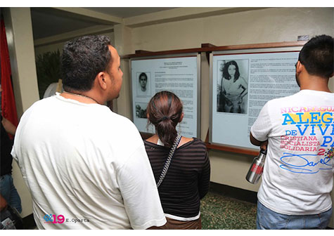 Juventud nicaragüense rinde homenaje al Comandante Julio Buitrago, Padre de la Resistencia Urbana