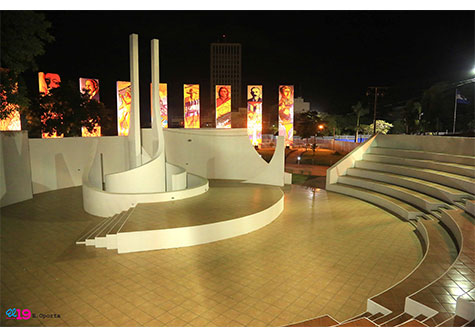 Compañera Rosario destaca trabajos en Monumento a los Próceres del Alba