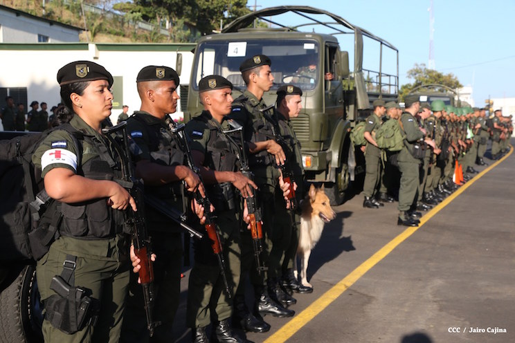 Ejército de Nicaragua siempre listo para atender y acompañar a las familias ante cualquier situación de emergencia