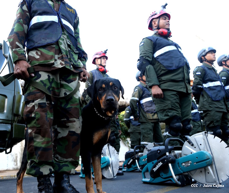 Ejército de Nicaragua siempre listo para atender y acompañar a las familias ante cualquier situación de emergencia