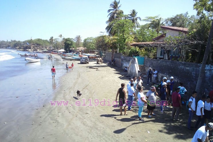Comunidades costeras de Nicaragua preparadas para evacuar ante la ocurrencia de un tsunami