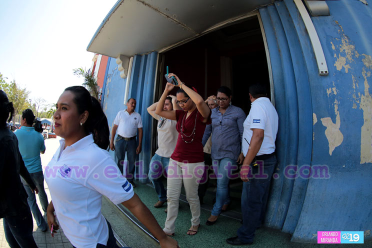Trabajadores de Correos de Nicaragua participan de Ejercicio Nacional de Protección Frente a Desastres
