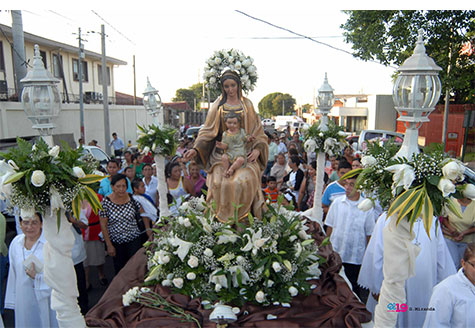 Celebran día de la Virgen del Carmen