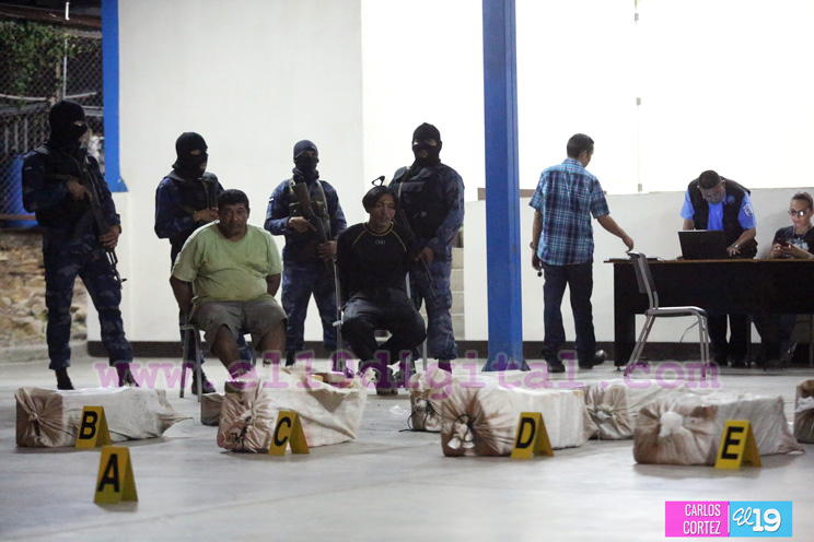 Fuerza Naval da duro golpe al narcotráfico en Puerto Sandino