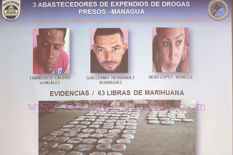 Policía Nacional continúa desarticulando bandas delincuenciales y de narcotráfico