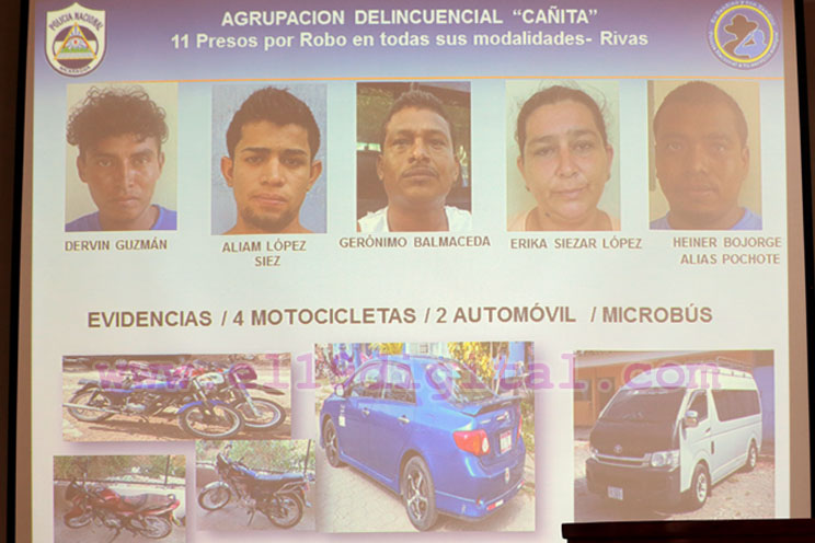 Policía Nacional continúa desarticulando bandas delincuenciales y de narcotráfico
