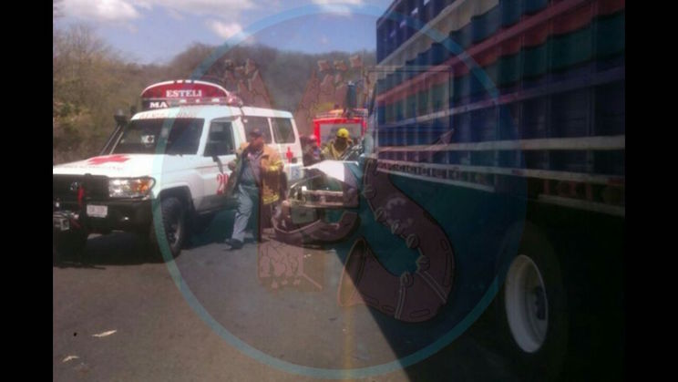 Cuatro muertos en aparatoso accidente de tránsito en carretera Matagalpa-Sébaco