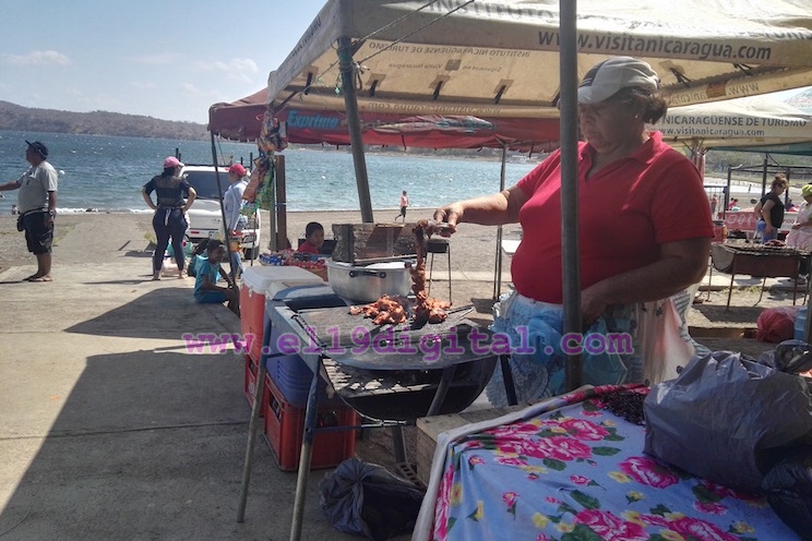 Xiloá recibe a veraneantes en esta Semana Santa