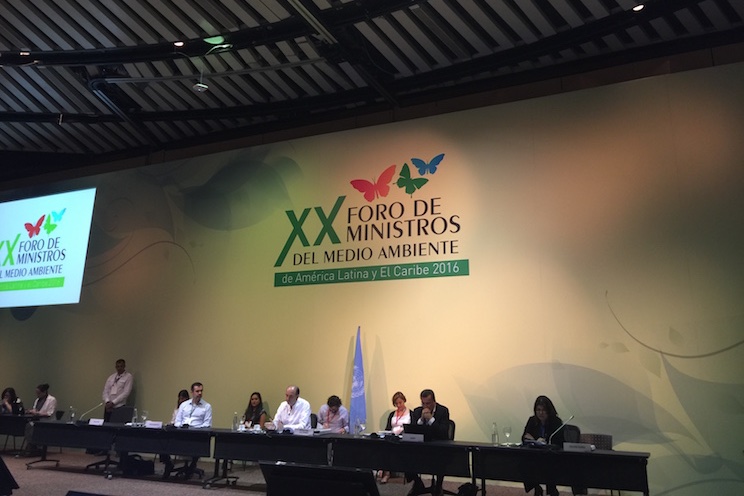 Nicaragua participa en XX Reunión del Foro de Ministros de Medio Ambiente de América Latina y el Caribe