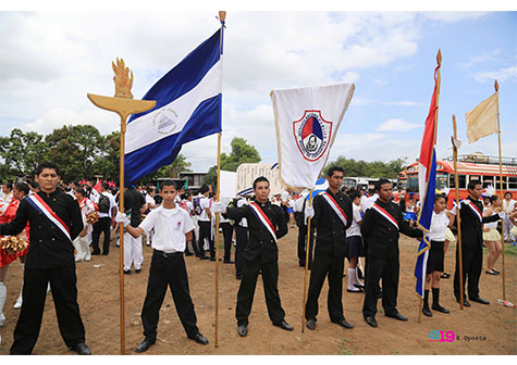 Nicaragua celebra Día de la Alegría con Festival Nacional de Bandas Rítmicas