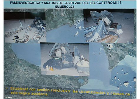Ejército continúa investigaciones de accidente aéreo, pero descarta atentado