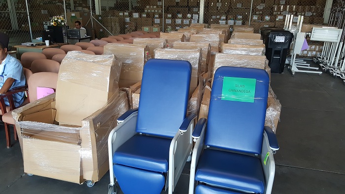 Minsa recibe importante donación para hospitales de Chinandega