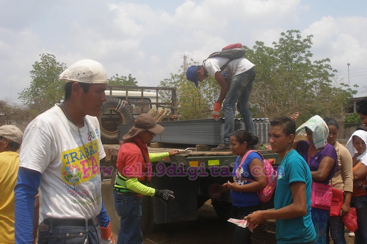Familias de las zonas rurales de León se encuentran felices por recibir el Plan Techo